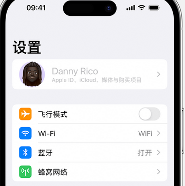 兰西appleID维修服务iPhone设置中Apple ID显示为灰色无法使用