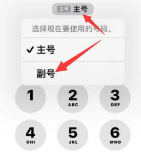 兰西苹果14维修店分享iPhone 14 Pro Max使用副卡打电话的方法 