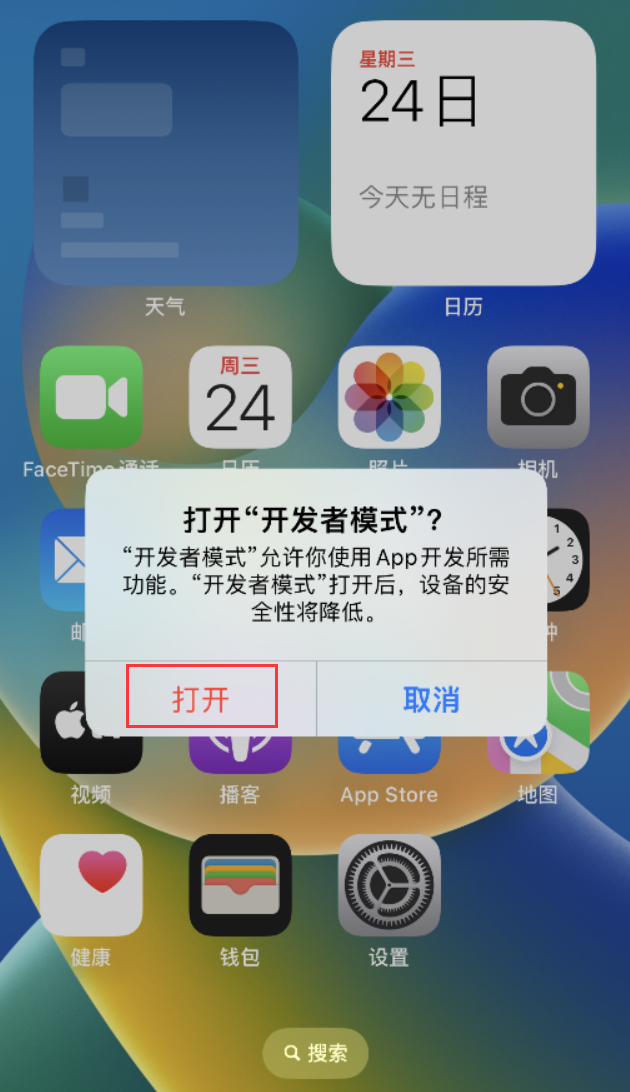 兰西苹果手机维修分享如何打开开发者模式 