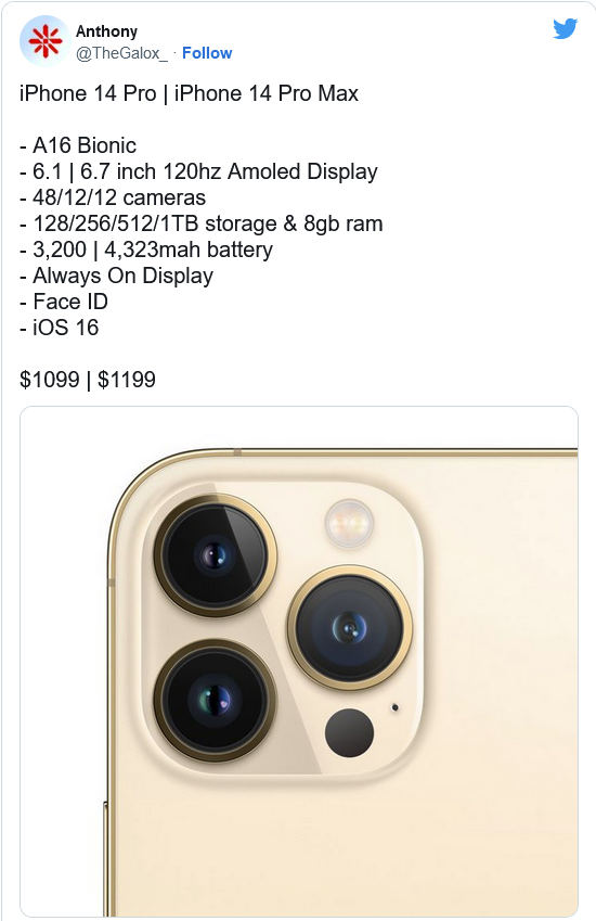 兰西苹果14维修分享iPhone 14全系涨价 