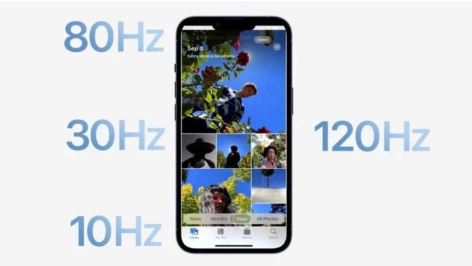 兰西苹果14维修分享iPhone 14有高刷吗 